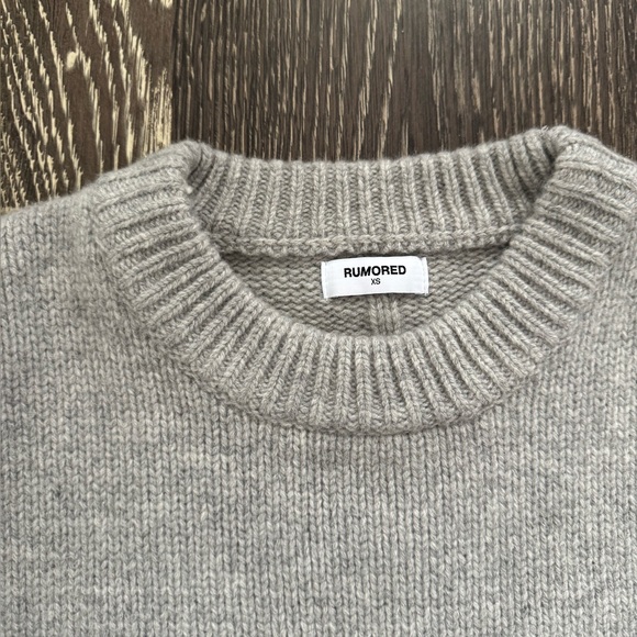 Rumored studio sweater heather gray - Picture 3 of 5
